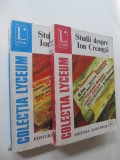 Studii despre Ion Creanga (2 vol.) - ingrijita de Ilie Dan