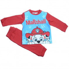 Pijama baieti Sun City Paw Patrol RH0373RO, Rosu foto