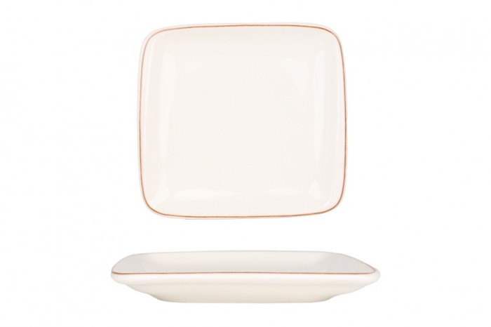 Bonna Placa de service - Retro - Por&Aring;&pound;elan - 22x20 cm - set de 2