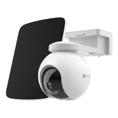 Camera supraveghere IP WiFi 3MP cu baterie 10.400 mAh Pan Tilt microfon difuzor card Ezviz - CS-HB8-2K+-PS(kit) SafetyGuard Surveillance
