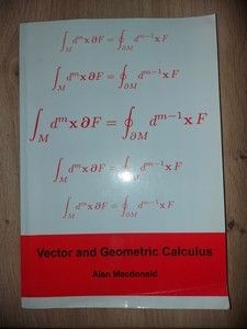 Vector and geometric calculus- Alan Macdonald