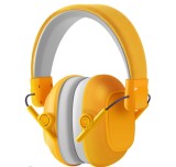 Cumpara ieftin Casti antifonice pliabile pentru copii, Olyga EF8G21, varsta 3-12 ani, protectie auditiva, galben