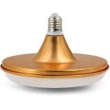 Cumpara ieftin Bec ufo Karll, LED, matal, auriu/alb, E27, 40W