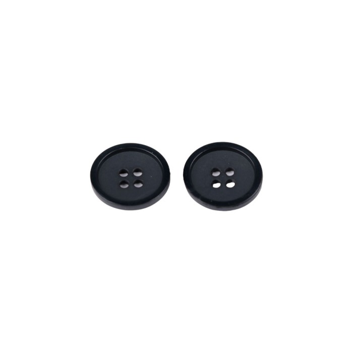 Set 10 nasturi costum cu 4 gauri, diametru 20.7 mm, 32&#039;&#039;, Bleumarin