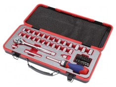 Set Chei Tubulare Hexagonale Oțel 1/4, 3/8