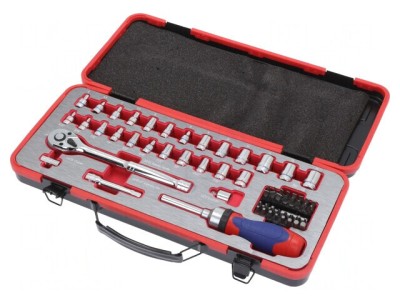 Set Chei Tubulare Hexagonale Oțel 1/4, 3/8 foto