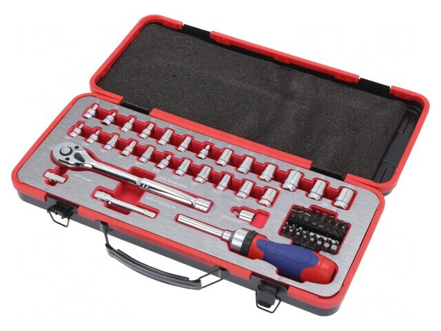 Set Chei Tubulare Hexagonale Oțel 1/4, 3/8