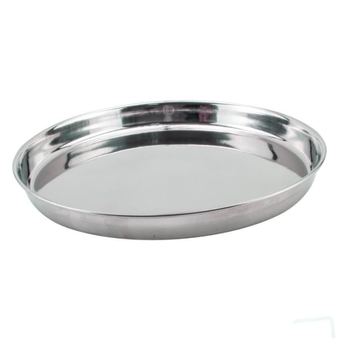 Tava rotunda pentru servit, Inox, &Oslash; 35 cm