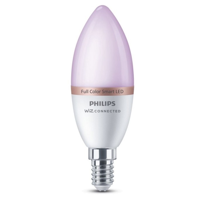 Bec inteligent LED Philips Wi-Fi E14, 4.9W, RGB, dimabil