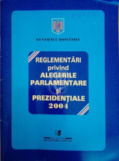 Reglementari privind alegerile parlamentare si prezidentiale 2004 foto