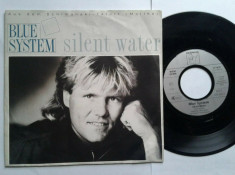 Blue System - Silent Water (1988, Hansa) Disc vinil single 7&amp;quot; foto