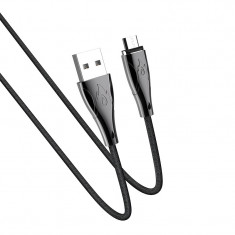 Cablu de date/incarcare Hoco, U75 Blaze Magnetic, Micro USB, Negru foto