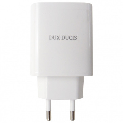 Incarcator retea incarcare rapida Dux Ducis C70, PD 20W+QC18W, USB Type-C/USB, alb foto