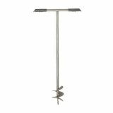 Cumpara ieftin Burghiu Manual Plantat VERVE, Otel Carbon, 112cm x 20cm, Ideal Garduri &amp; Gradina