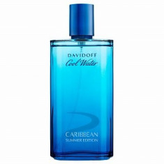 Davidoff Cool Water Caribbean Summer Edition Eau de Toilette pentru barba?i 125 ml foto