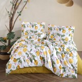 Lenjerie de pat ranforce clasy king size (lime)