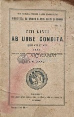 Ab urbe condita. Libri XXI et XXII - 1923 - Titi Livii (AG81)