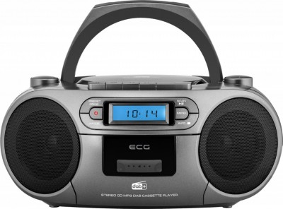 Sistem audio ECG CDR 999 DAB, 2 x 1,5W RMS, Radio, USB, CD, Casetofon, MP3, FM foto