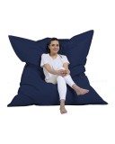 Cumpara ieftin Fotoliu puf de gradina Giant Cushion Albastru inchis 180x140x30 cm