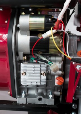 Motocultor Diesel WEIMA WM1100BE(KM)12 CP cu plug reversibil si roti metalice foto