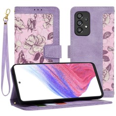 Techsuit - FlipCraft - Samsung Galaxy A53 5G - Mysterious Purple foto