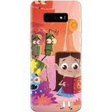 Husa silicon pentru Samsung Galaxy S10 Lite, Children Kids Robots Illustration Colorful K