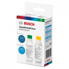 Set detergent BBZWDSET pentru aspiratoare Bosch AquaWash &amp;amp; Clean si solutie antispumare foto