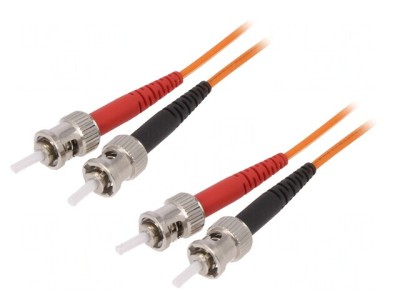 Patch Cord Fibra OM1 ST/UPC 2m foto