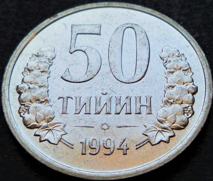 Moneda exotica 50 TIYIN - UZBEKISTAN, anul 1994 *cod 414 B = A.UNC