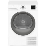 Uscator de rufe Arctic A2T17239W, 7 kg, 15 programe, Pompa de caldura, Child lock, Panou de control cu LED, Clasa D