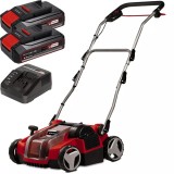 Einhell GE-SC 36/35 Li PXC + Twinpack CB + 4514095 - Scarificator 350 mm + Set 2 acumulatori si incarcator Li-Ion 18 V 2.5 Ah