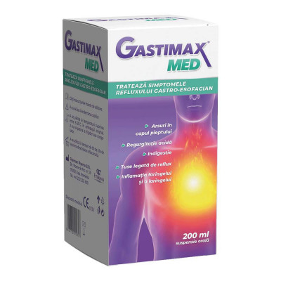 Gastimax Med Suspensie Orala 200 mililitri Fiterman foto
