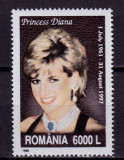 RO 1999 ,LP 1498 &quot;Diana- Printesa de Wales &quot; ,serie ,MNH, Nestampilat
