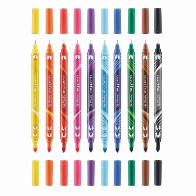 Set fineliner si carioca Herlitz MyPen, 10 buc/set foto