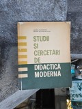 Studii și cercetări de didactică modernă