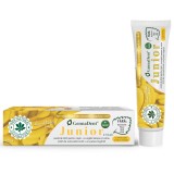 Pasta de dinti naturala cu argila si banane GennaDent Junior, 80ml, VivaNatura