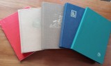 Cumpara ieftin 5 CLASOARE- 17x23cm./Foloste/Stare.buna/ cu(6 ...16) foi albe/12..32pag. /cu si fara foita intre foi/6..9rand pe pag.-vezi 5scan