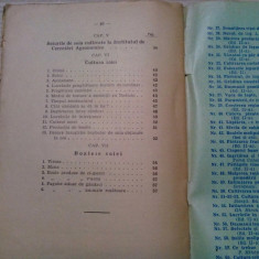 SOIA - Gh. Valuta - Biblioteca Agricola nr. 86, 1938, 60 p. cu figuri in text