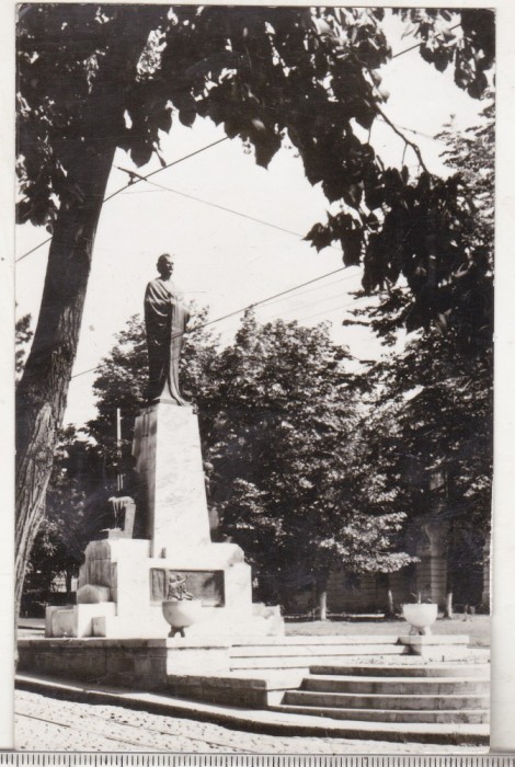 bnk cp Iasi - Statuia lui M Eminescu - circulata