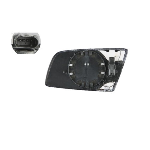 Geam oglinda Bmw Seria 5 (E60/E61) 09.2005-07.2010, Seria 6 (E63/E64), 01.2004-07.2010 partea dreapta original, Sticla, cu functie antiorbire, electr