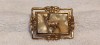 Brosa Vanatoare 1900 Austria Sidef, Manopera Exceptionala, Vintage, Unicat