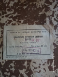 Eticheta fabrica de produse zaharoase cluj 1971