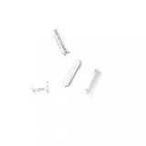 Set Banda Flex Butoane Laterale iPhone 6s, Alb - Calitate Premium