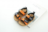 Sandale pentru copii cu barete portocalii (Marime Disponibila: Marimea 24)