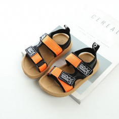 Sandale pentru copii cu barete portocalii (Marime Disponibila: Marimea 22)