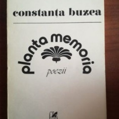 Planta memoria- Constanta Buzea