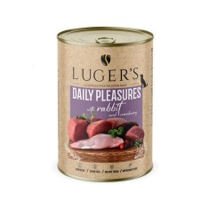 LUGER 039;S HRANA UMEDA CONSERVA CAINI CU IEPURE MERISOR 400G