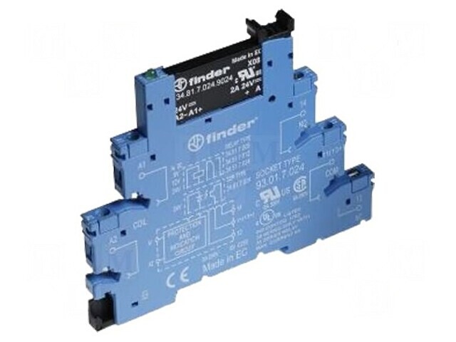 Releu Intermediar SPST-NO 24VDC 0,1A