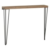 Cumpara ieftin Consola Tetty negru-negru 90x14x75cm