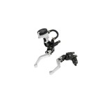 Cumpara ieftin Manete Moto Ambreiaj cu rezervor Cablu Pompa Frana maneta Universale Ghidon 22mm A835SILVER